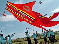 Bali Kites Festival 1 Bebean Kite - Fish Shaped