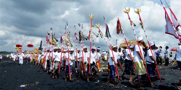 Bali Melasti Ceremonies Bali Melasti Ceremonies