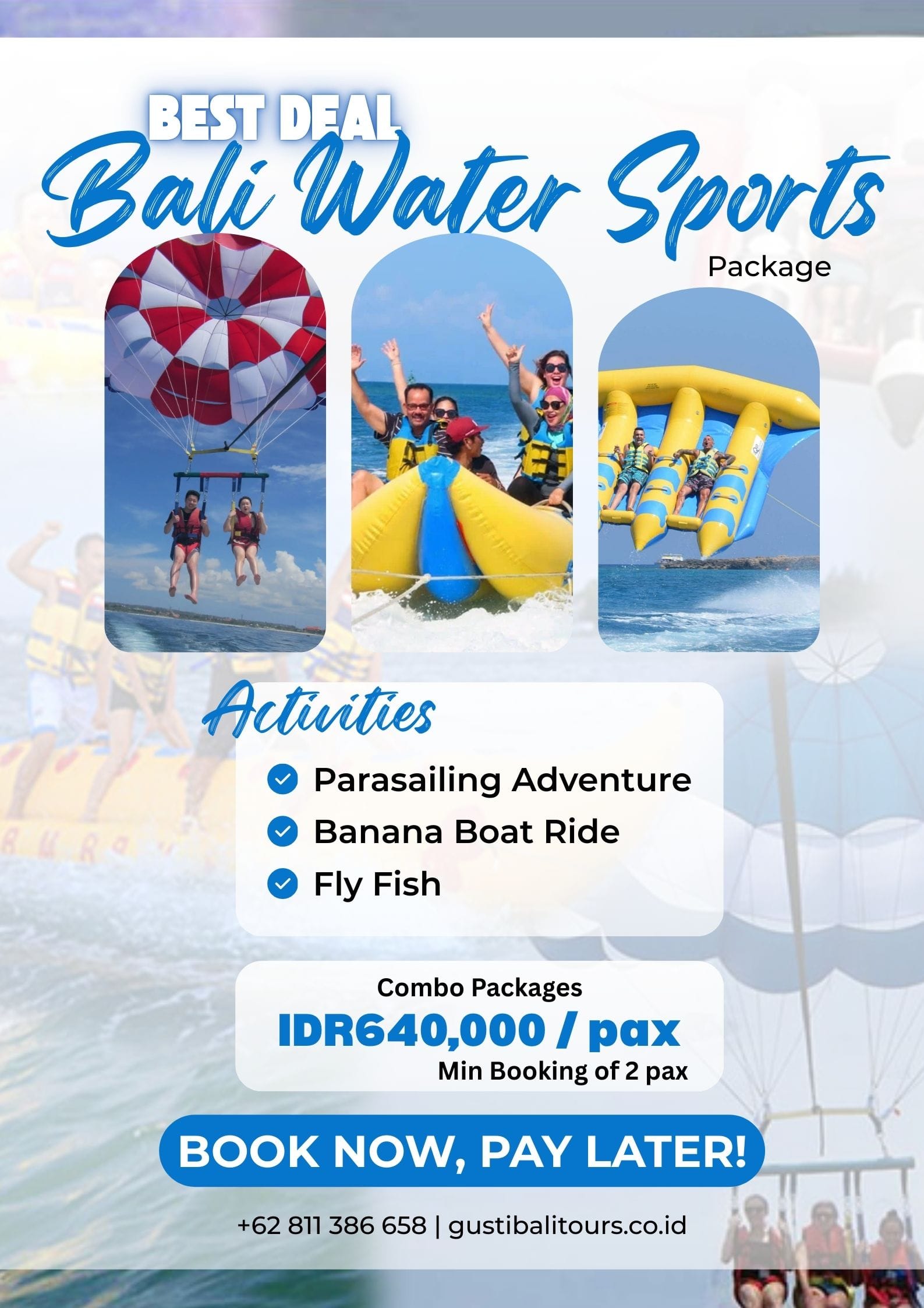 Bali Water Sport Best Deal Package