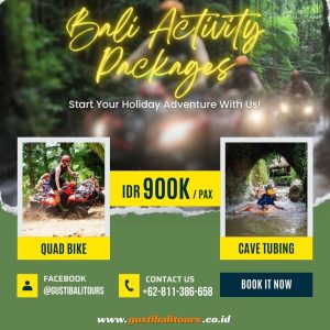 Bali Activity Package 27 ATV_Cave_Tubing_Bali