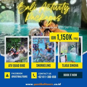 Bali Activity Package 16 ATV_Sorkeling_Tlaga_Singha_Bali