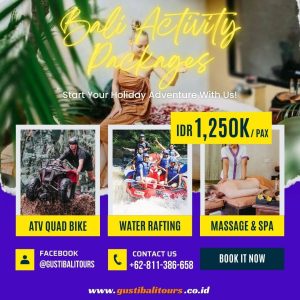 Bali Activity Package 6 ATV_Ubud_Rafting_Massage_Spa_Bali