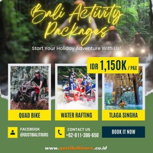 Bali Activity Package 24 ATV_Ubud_Rafting_Tlaga_Singha_Bali