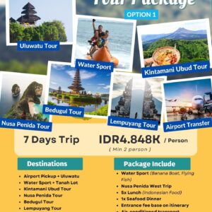 Bali Tour Package 8 Bali Vacation 7 Days Package