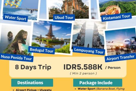 Bali Vacation 8 Days Package
