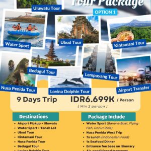 Bali Tour Package 3 Bali Vacation 9 Days Package