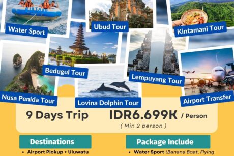Bali Vacation 9 Days Package