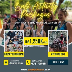 Bali Activity Package 18 Breakfast_With_Orangutan_ATV_Bali