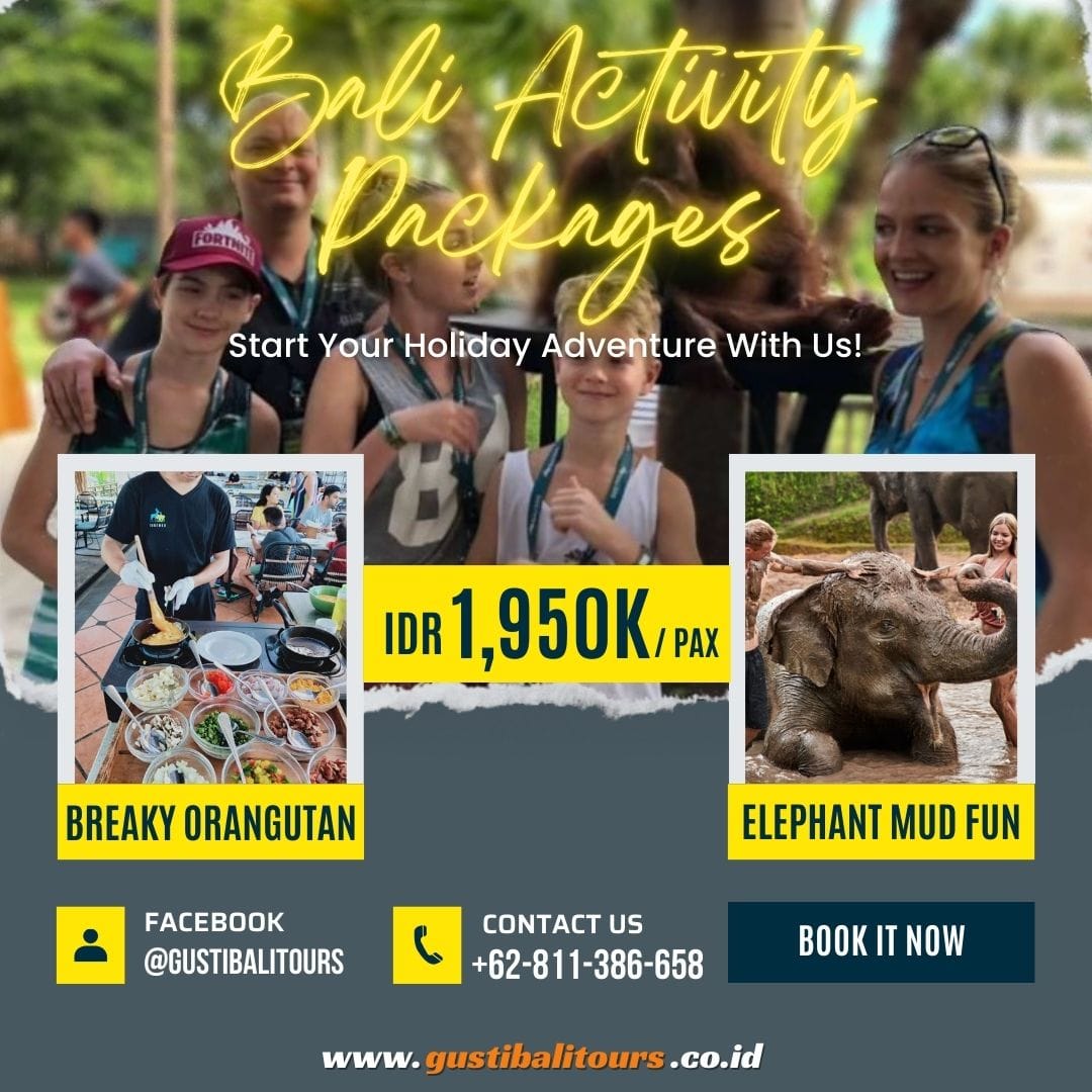 Breakfast_With_Orangutan_Elephant_Mud_Fun_Bali