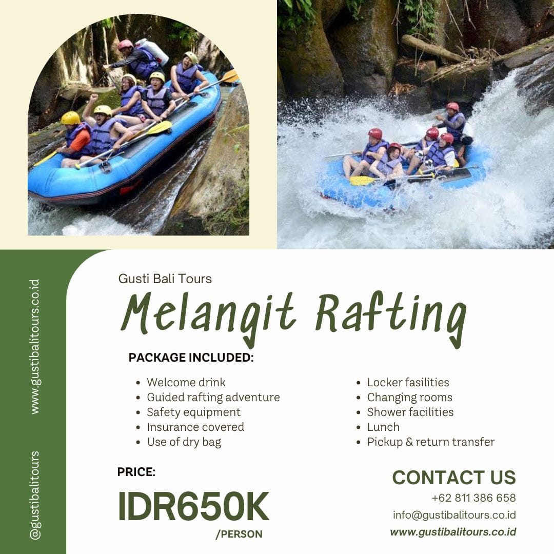 Bali Melangit Rafting