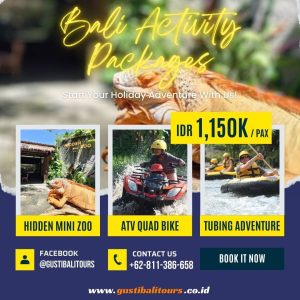Bali Activity Package 2 Hidden_Mini_Zoo_ATV_Tubing_Adventure_Bali