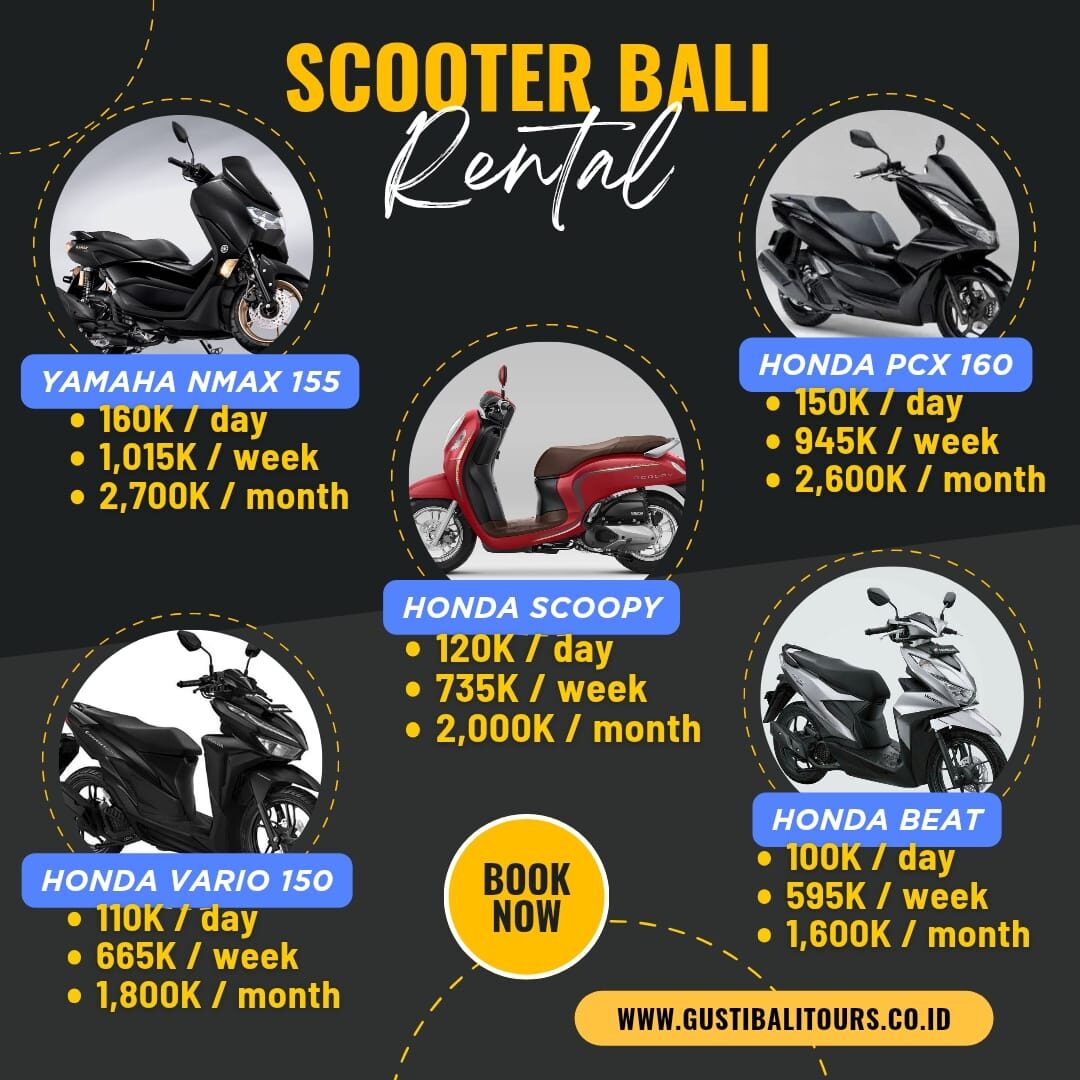 Scooter Bali Rental