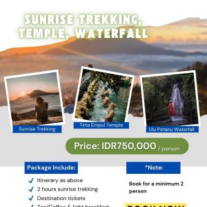 Bali Combination Package 2 Sunrise Trekking_Temple_Waterfall_Bali